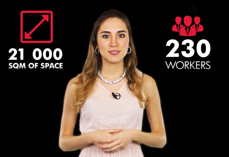 Speaker holographique : présentatrice en hologramme Pyramide holographique Dreamoc HD3