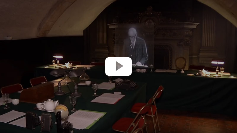 Robert Schuman Hologramme : système holographique mobile