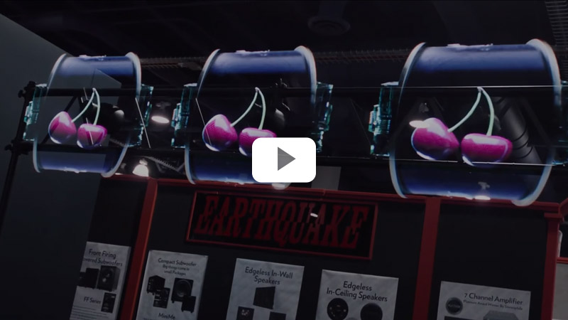 Hélices holographiques synchronisées interactives casino