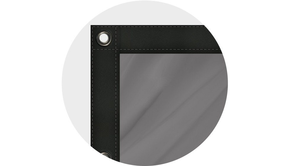 Voile holographique Gris