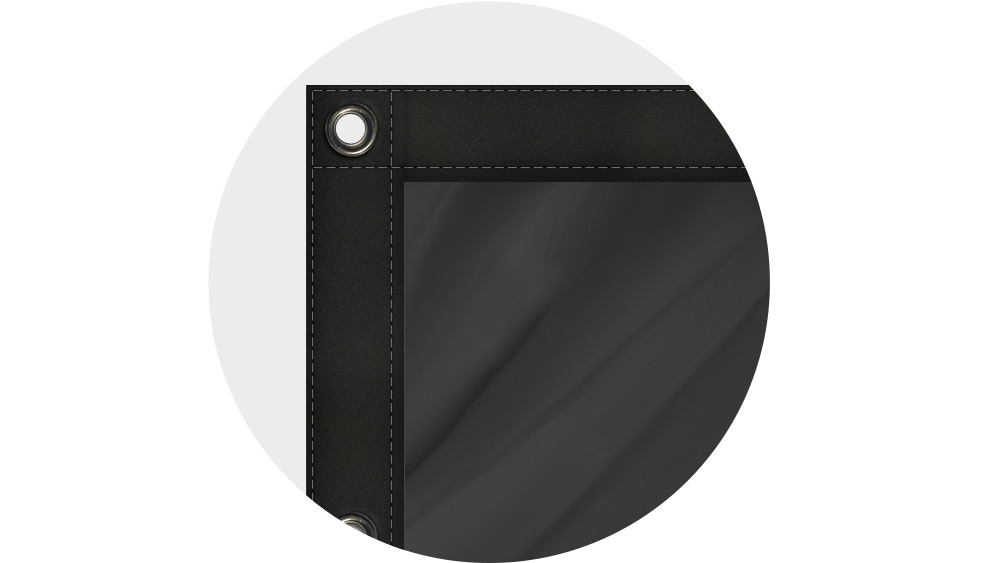 Voile holographique Noir