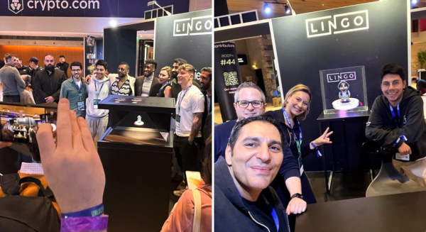 Lingo Rapper Chain Projet Innovant d’Hologrammes pour Lingo lors de la Paris Blockchain ...