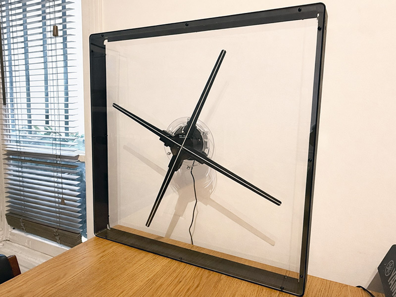 Carter de protection plexi Hélice holographique