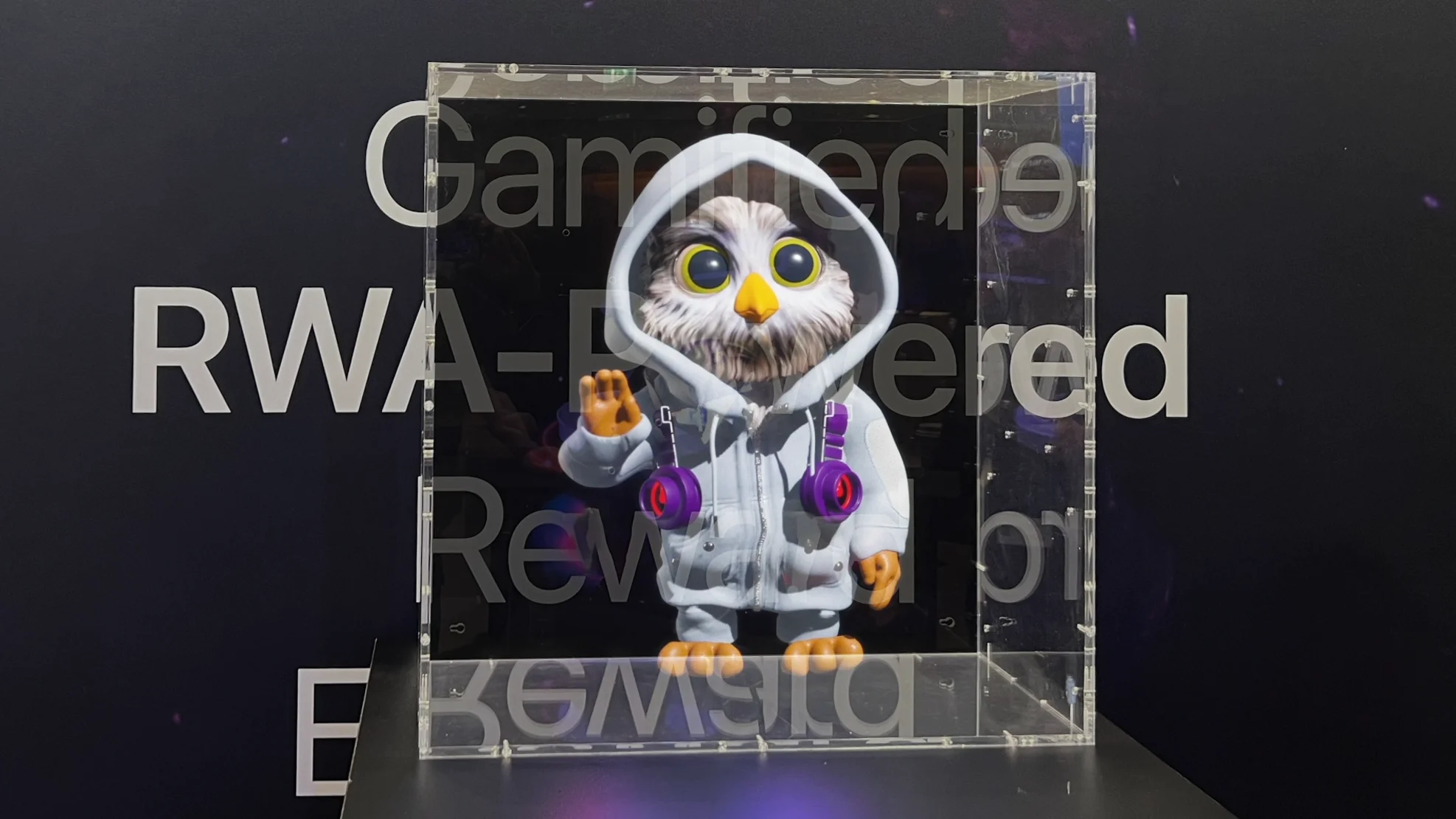 Hélice holographique pour événement professionnel